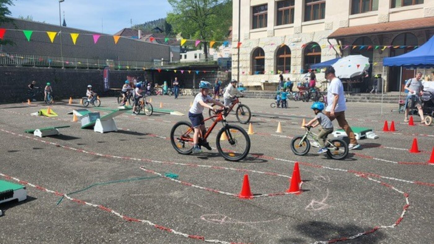 Bike course Grellingen