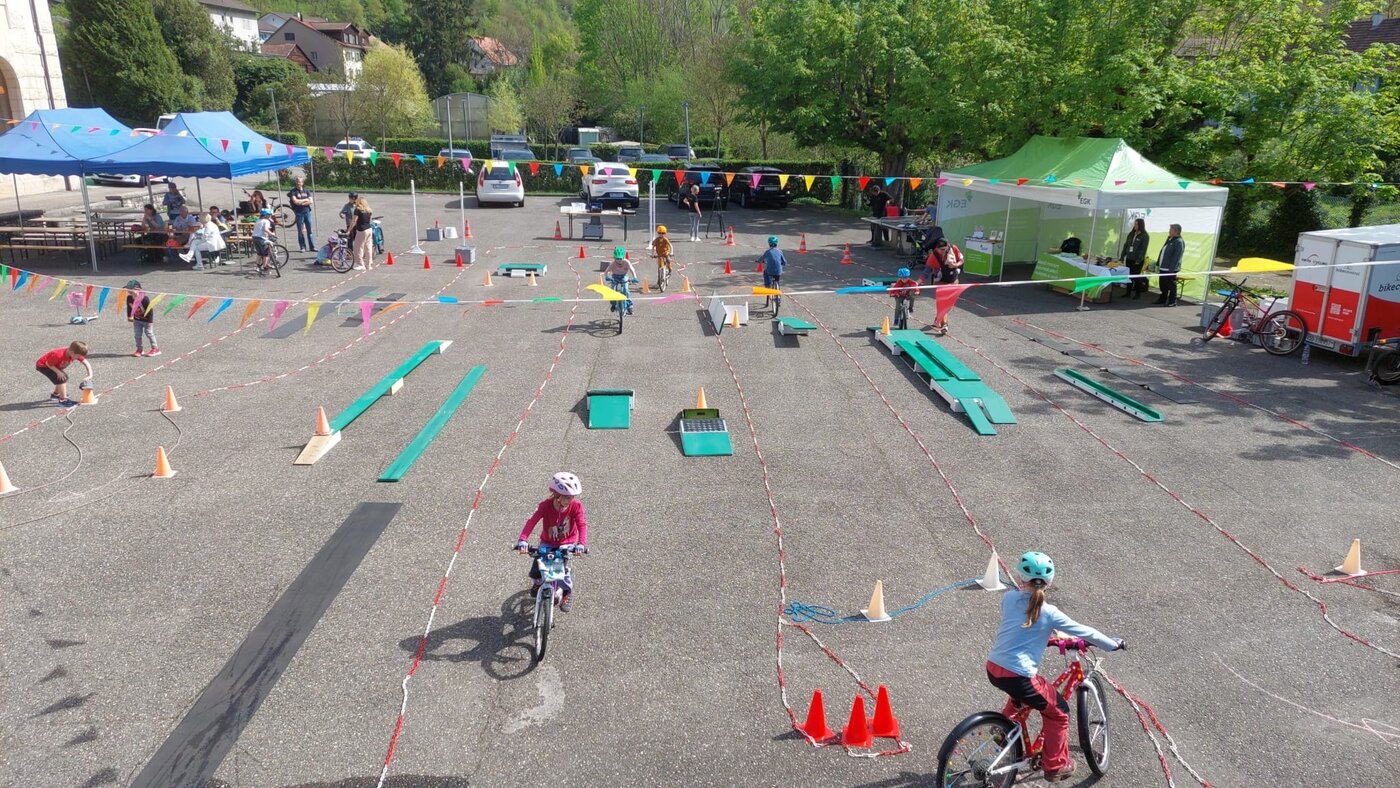 Bike course Grellingen