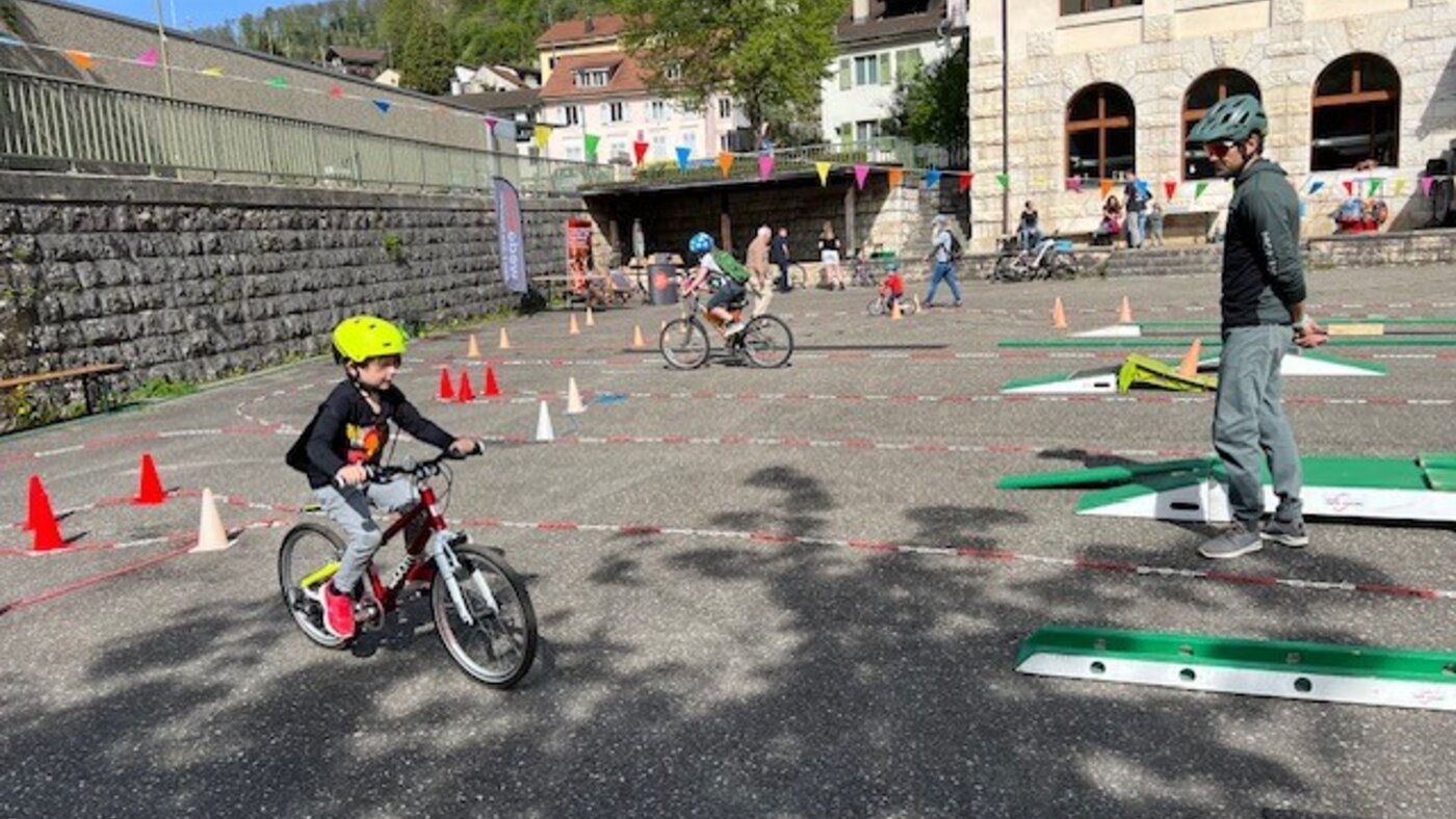 Bike course Grellingen