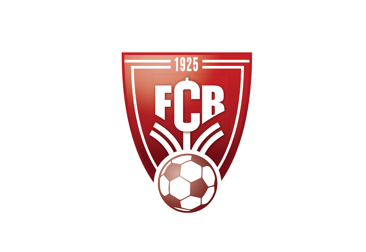 Logo FC Breitenbach red with football