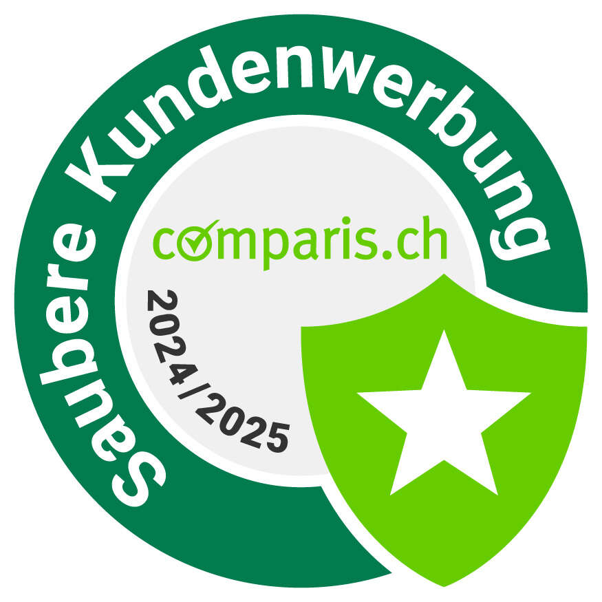 Comparis - Saubere Kundenwerbung Comparis - Saubere Kundenwerbung, Hand mit Daumen nach oben
