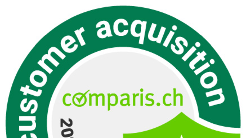 Comparis - Ethical customer acquisition, hand with thumb up