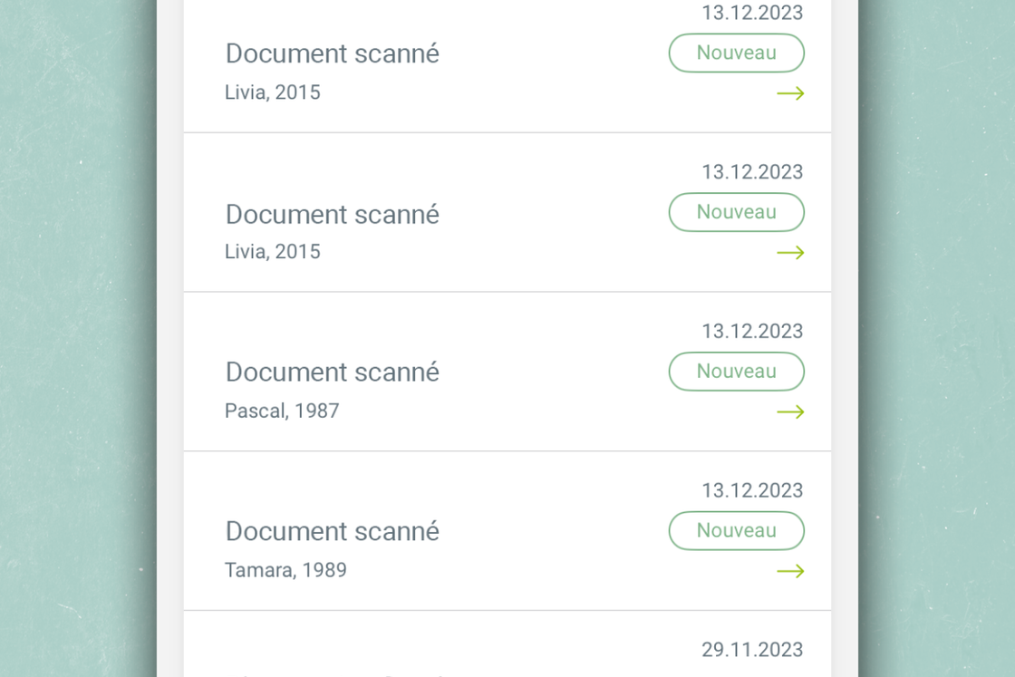 App myEGK Documents