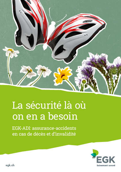Flyer für EGK-UTI französisch