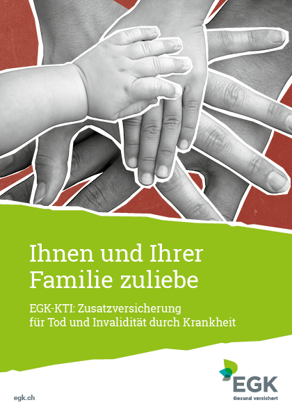 Flyer für EGK-KTI De Flyer für EGK-KTI De