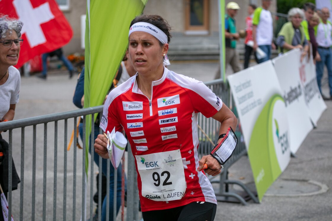 OL - Orienteering - Elena Roos at the race