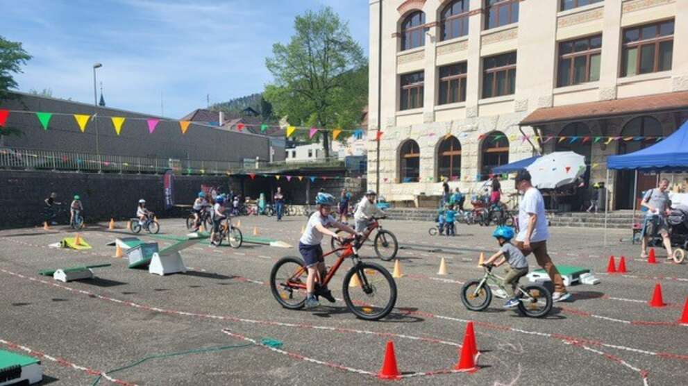 Bike course Grellingen