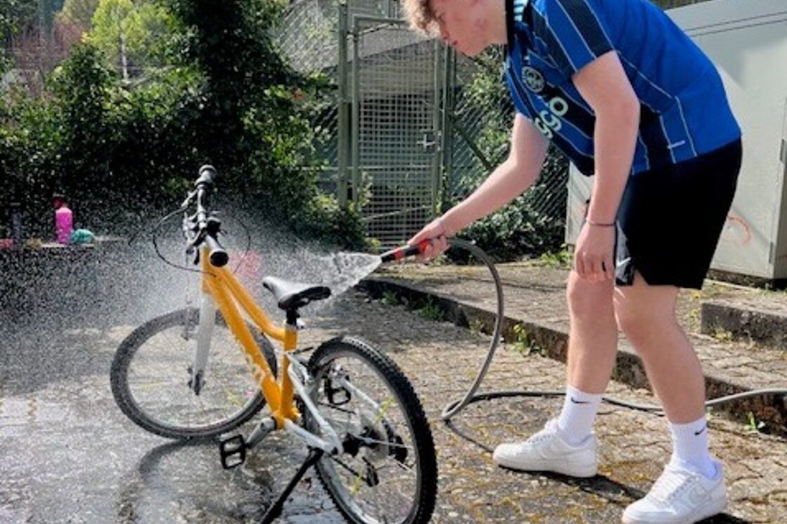 Nettoyage de vélos