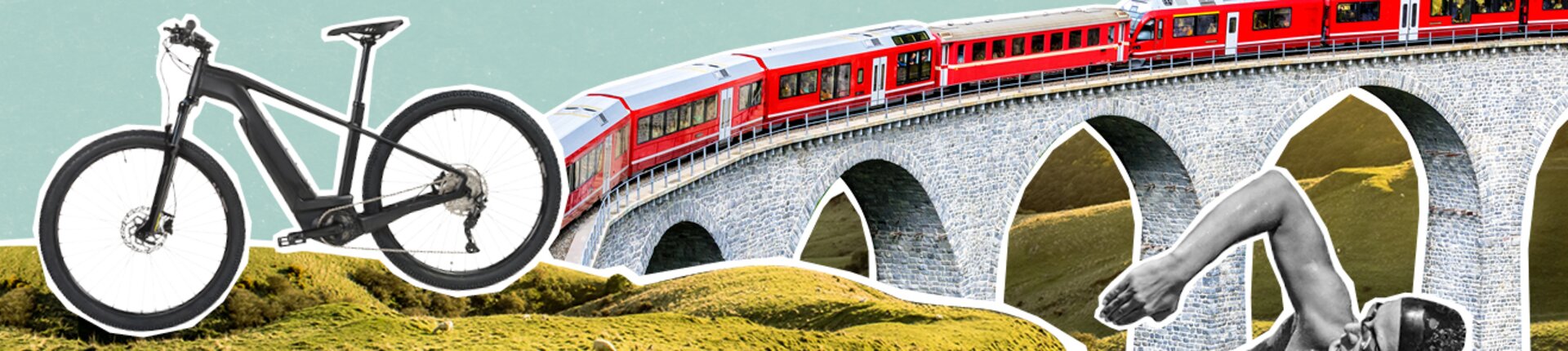 Oggetto concorso treno rosso sul ponte